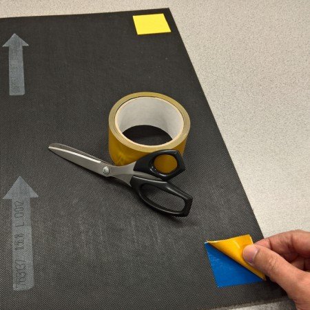 double sided rug tape removal